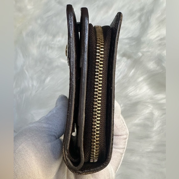 💯 Authentic Louis Vuitton Damier compact wallet - Picture 4 of 15